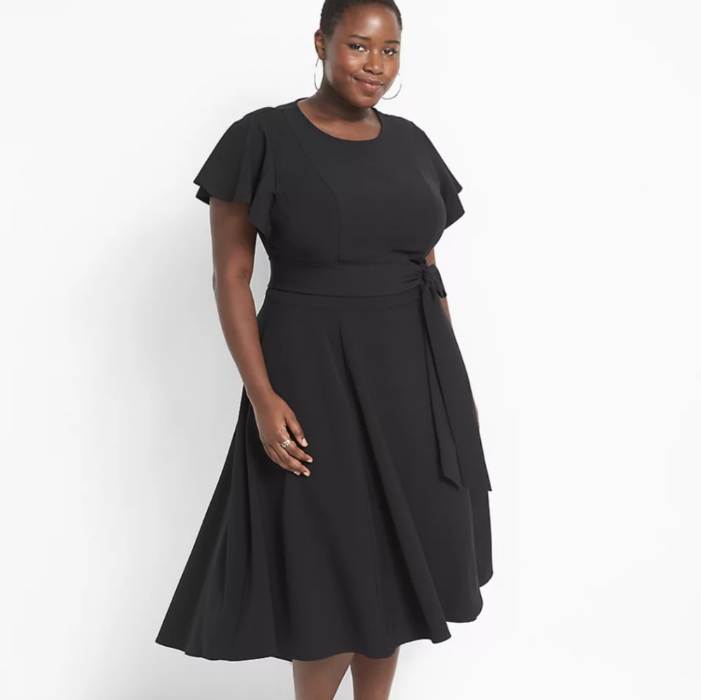 Lena High-Low Midi Dress